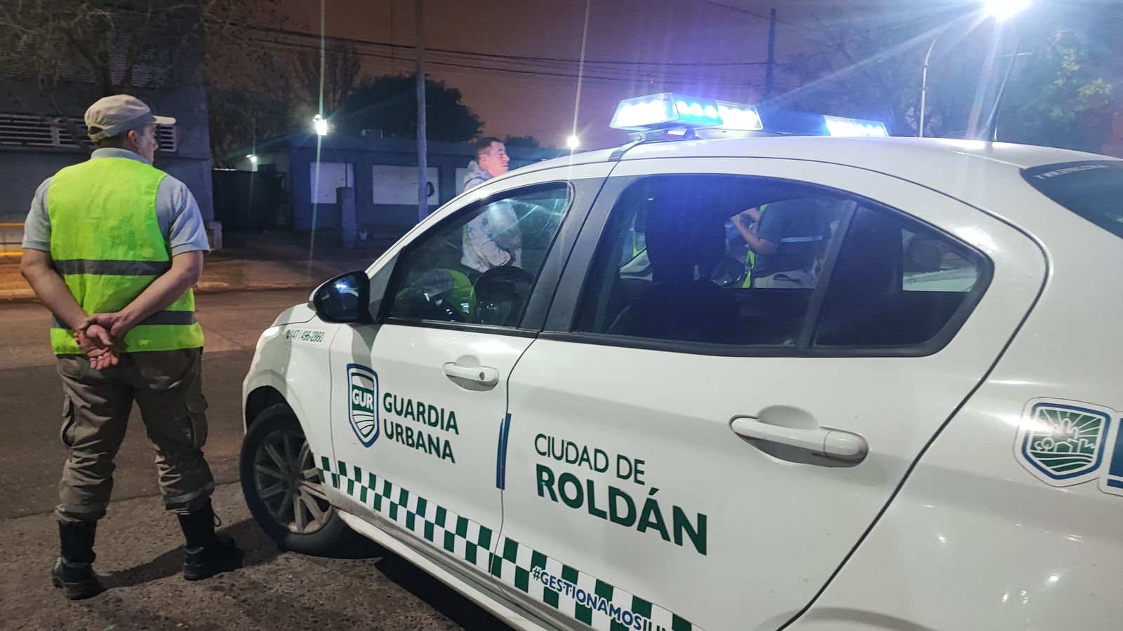 Intenso operativo de saturación en barrios de Roldán 